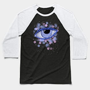 Watercolour All Seeing Eye Baseball T-Shirt